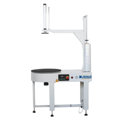 SMALL BOX STRETCH WRAP MACHINE WITH TOP HOLDING QE-P-QE1801S-TP