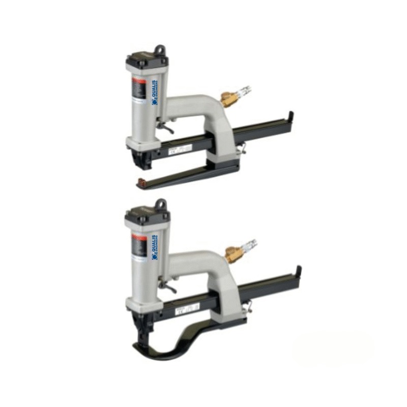 CARTON CORNER STAPLER WITH STAPLE PIN BENDING